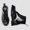 1460 Studded Buttero Lederstiefel