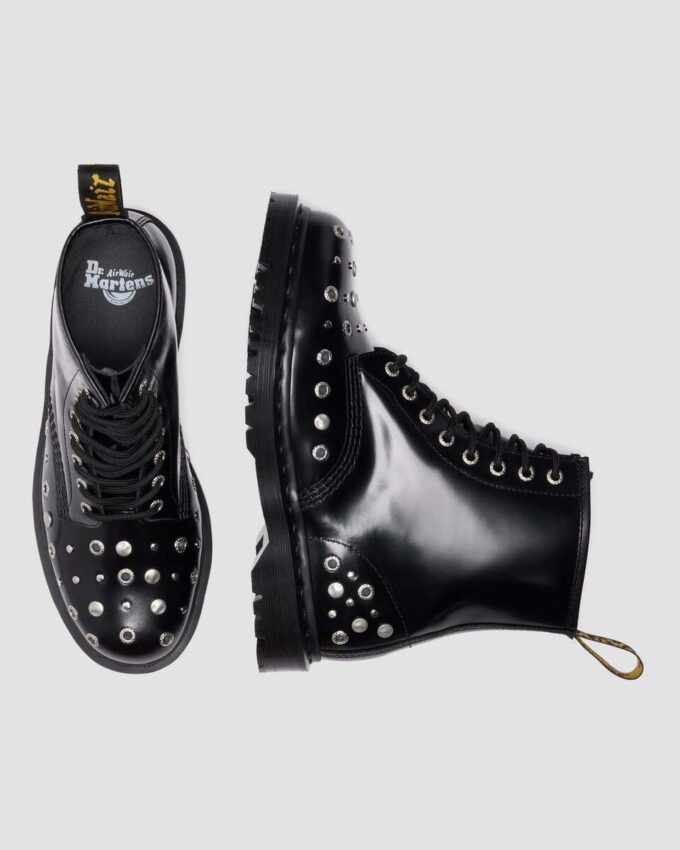 1460 Studded Buttero Lederstiefel