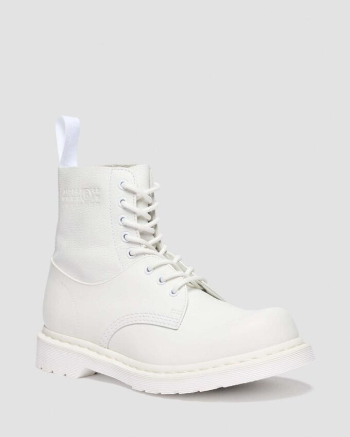 1460 Twist MM6 Smooth Leather-Schnürstiefel mit Virginia Leather 1460 Twist MM6 Smooth Leather-Schnürstiefel mit Virginia Leather