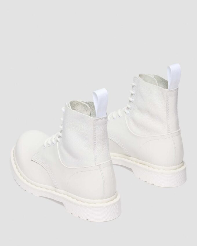 1460 Twist MM6 Smooth Leather-Schnürstiefel mit Virginia Leather 1460 Twist MM6 Smooth Leather-Schnürstiefel mit Virginia Leather