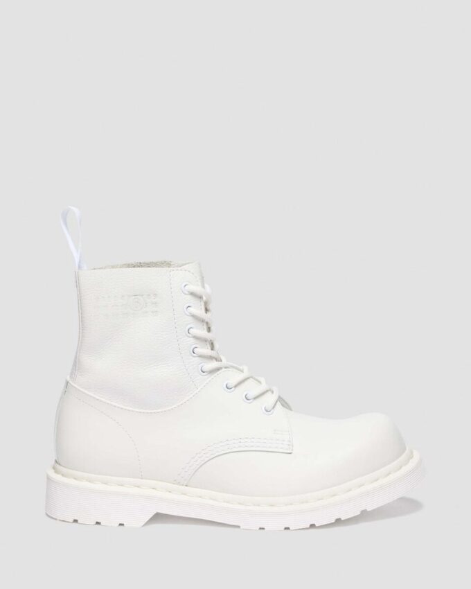 1460 Twist MM6 Smooth Leather-Schnürstiefel mit Virginia Leather 1460 Twist MM6 Smooth Leather-Schnürstiefel mit Virginia Leather