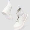 1460 Twist MM6 Smooth Leather-Schnürstiefel mit Virginia Leather 1460 Twist MM6 Smooth Leather-Schnürstiefel mit Virginia Leather