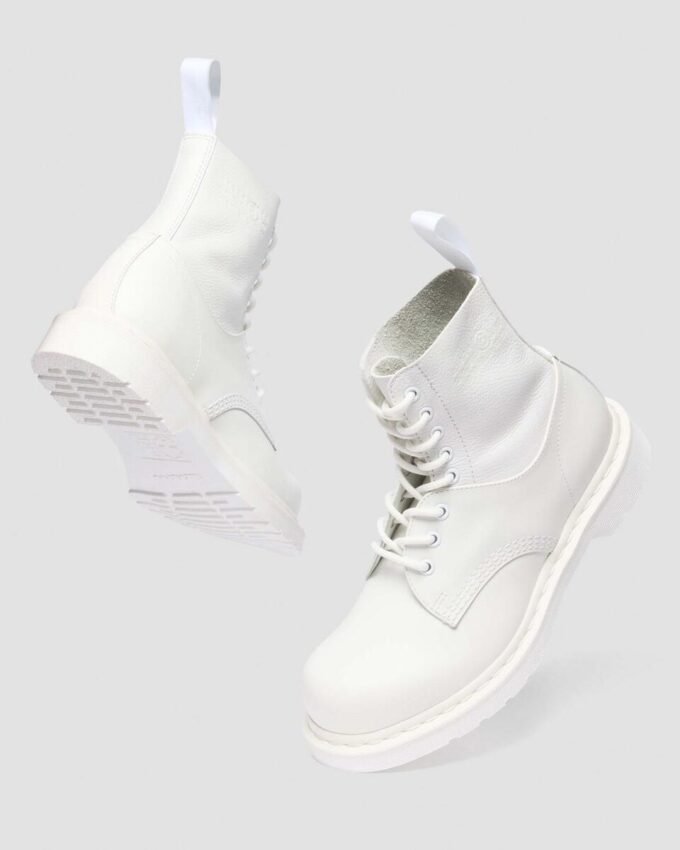 1460 Twist MM6 Smooth Leather-Schnürstiefel mit Virginia Leather 1460 Twist MM6 Smooth Leather-Schnürstiefel mit Virginia Leather