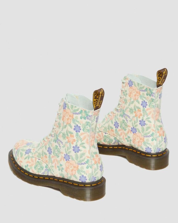 1460 Vonda Floral Reclaimed Leather Boots 1460 Vonda Floral Reclaimed Leather Boots
