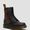 1460 Vonda Schnürstiefel aus Leder mit Blumenmuster