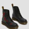 1460 Vonda Schnürstiefel aus Leder mit Blumenmuster