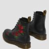 1460 Vonda Schnürstiefel aus Leder mit Blumenmuster
