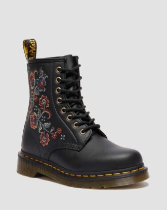 1460 VONDA TF Schnürstiefel aus recyceltem Leder mit Blumenprint