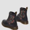 1460 VONDA TF Schnürstiefel aus recyceltem Leder mit Blumenprint 1460 VONDA TF Schnürstiefel aus recyceltem Leder mit Blumenprint