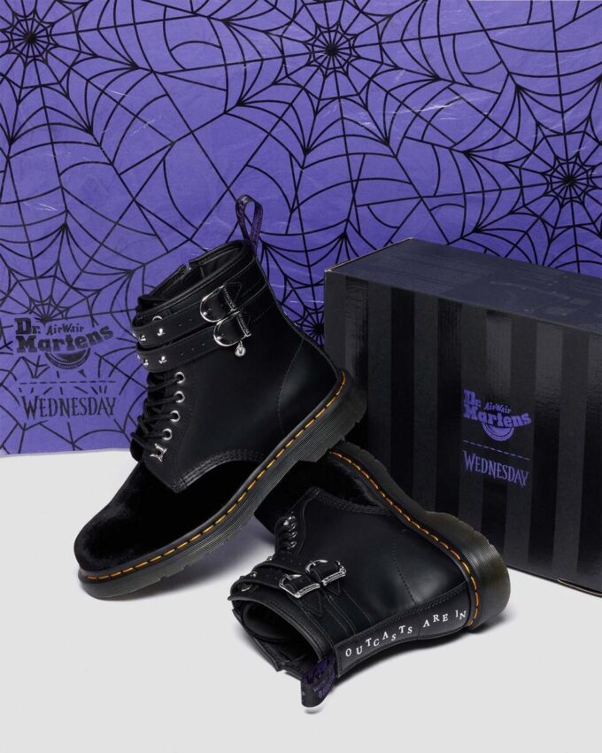 1460 Wednesday Velvet Boots 1460 Wednesday Velvet Boots
