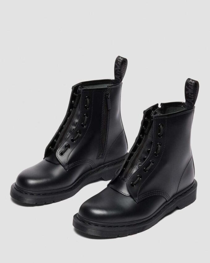 1460 ZIP MONO Smooth Leather Boots 1460 ZIP MONO Smooth Leather Boots