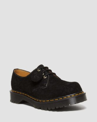1461 Bex Made in England Emboss Suede Oxford-Schuhe
