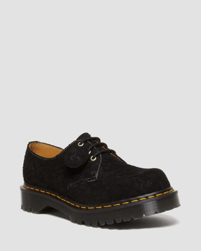 1461 Bex Made in England Emboss Suede Oxford-Schuhe 1461 Bex Made in England Emboss Suede Oxford-Schuhe
