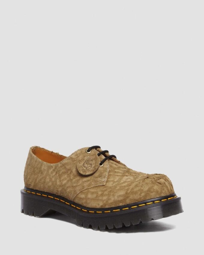 1461 Bex Made in England Emboss Suede Oxford-Schuhe 1461 Bex Made in England Emboss Suede Oxford-Schuhe