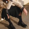 1461 Bex Made in England Emboss Suede Oxford-Schuhe 1461 Bex Made in England Emboss Suede Oxford-Schuhe