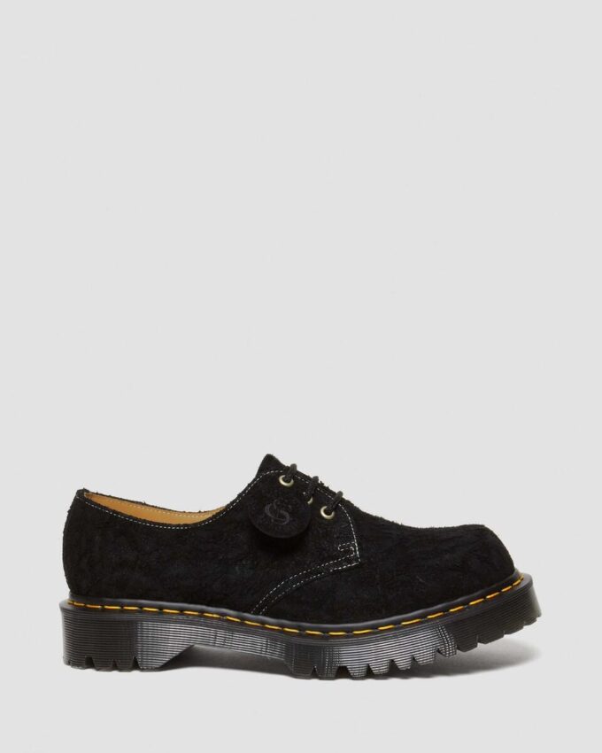 1461 Bex Made in England Emboss Suede Oxford-Schuhe 1461 Bex Made in England Emboss Suede Oxford-Schuhe