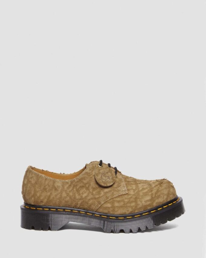 1461 Bex Made in England Emboss Suede Oxford-Schuhe 1461 Bex Made in England Emboss Suede Oxford-Schuhe