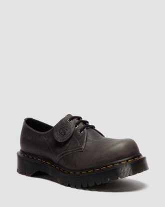 1461 Bex Made in England Schuhe mit natürlicher Narbung und Bump Toe