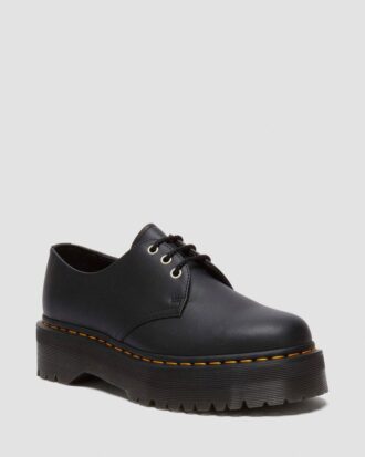 1461 Genix Nappa Leather Platform Oxford Shoes