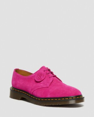 1461 Made in England Buck Wildleder-Oxford-Schuhe