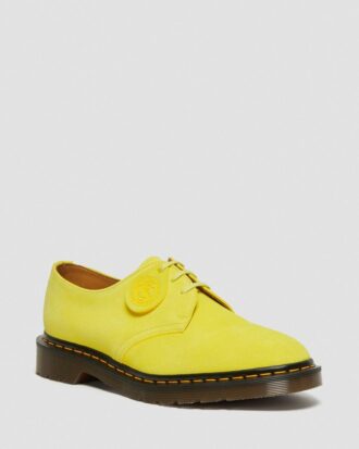1461 Made in England Buck Wildleder-Oxford-Schuhe