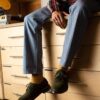 1461 Made in England Buck Wildleder-Oxford-Schuhe 1461 Made in England Buck Wildleder-Oxford-Schuhe