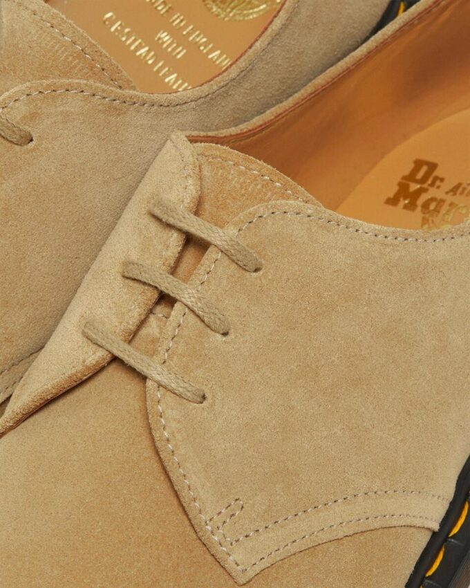 1461 Made in England Buck Wildleder-Oxford-Schuhe 1461 Made in England Buck Wildleder-Oxford-Schuhe
