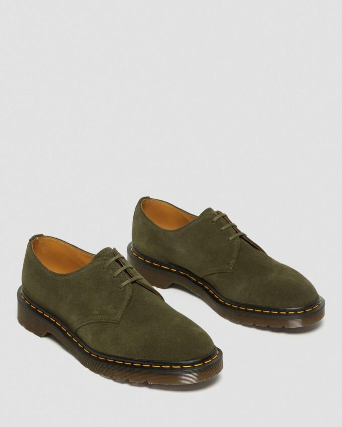 1461 Made in England Buck Wildleder-Oxford-Schuhe 1461 Made in England Buck Wildleder-Oxford-Schuhe