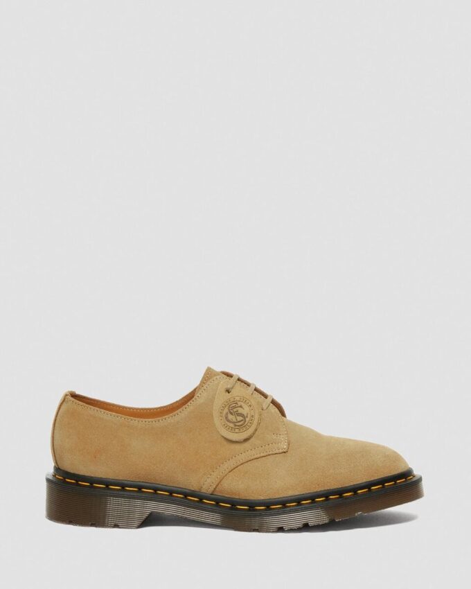 1461 Made in England Buck Wildleder-Oxford-Schuhe 1461 Made in England Buck Wildleder-Oxford-Schuhe