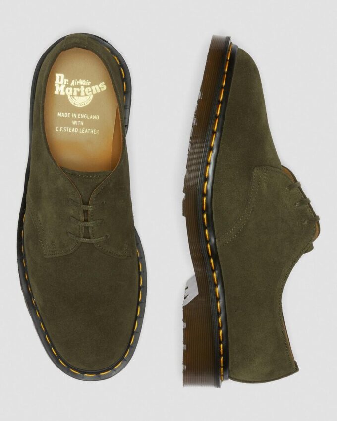 1461 Made in England Buck Wildleder-Oxford-Schuhe 1461 Made in England Buck Wildleder-Oxford-Schuhe