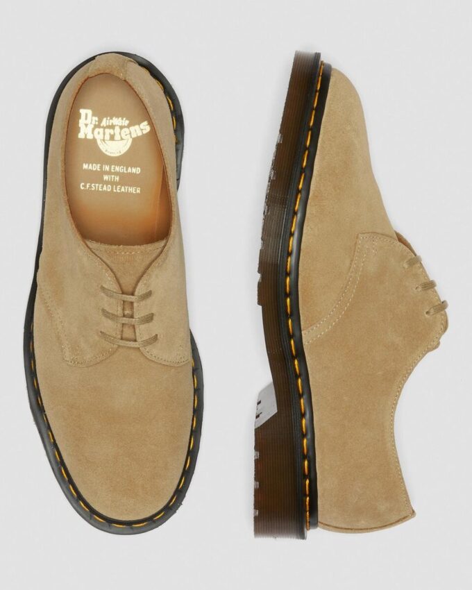 1461 Made in England Buck Wildleder-Oxford-Schuhe 1461 Made in England Buck Wildleder-Oxford-Schuhe