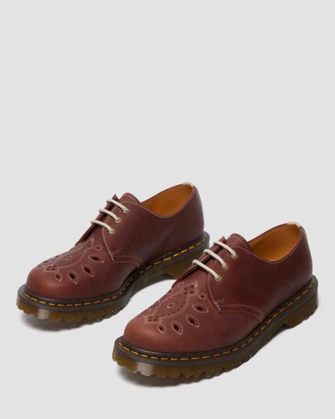 1461 Made in England Desert Oasis Suede Oxford-Schuhe