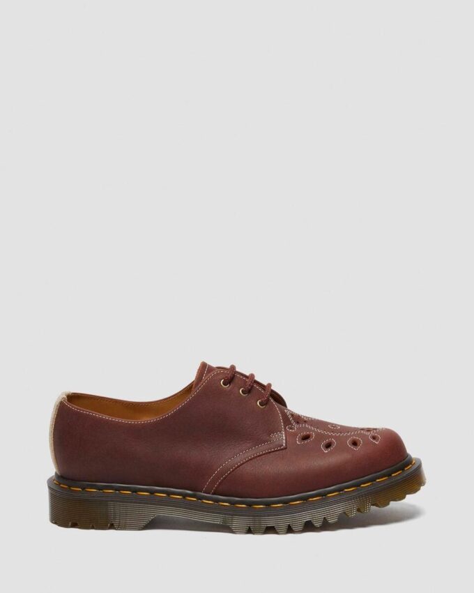 1461 Made in England Desert Oasis Suede Oxford-Schuhe