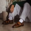 1461 Made in England Hair On Oxford-Schuhe