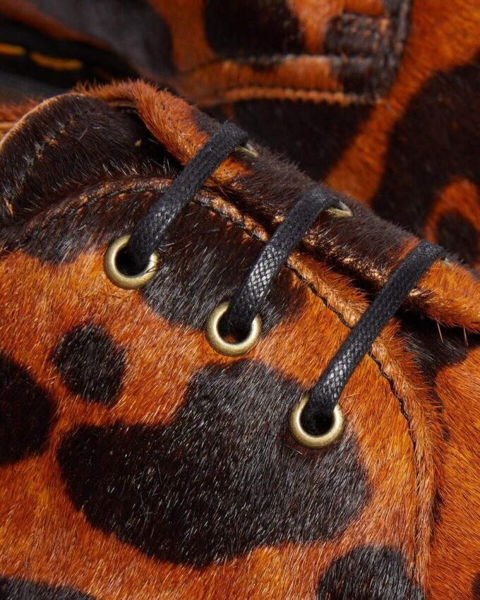 1461 Made in England Hair On Oxford-Schuhe