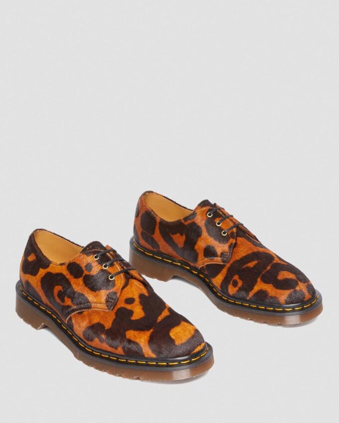 1461 Made in England Hair On Oxford-Schuhe