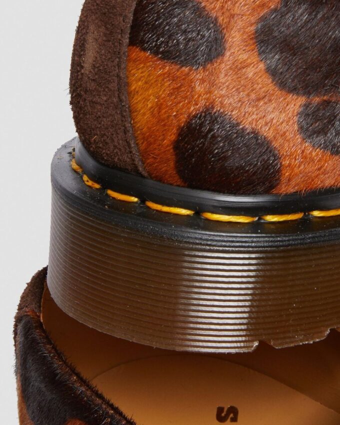 1461 Made in England Hair On Oxford-Schuhe