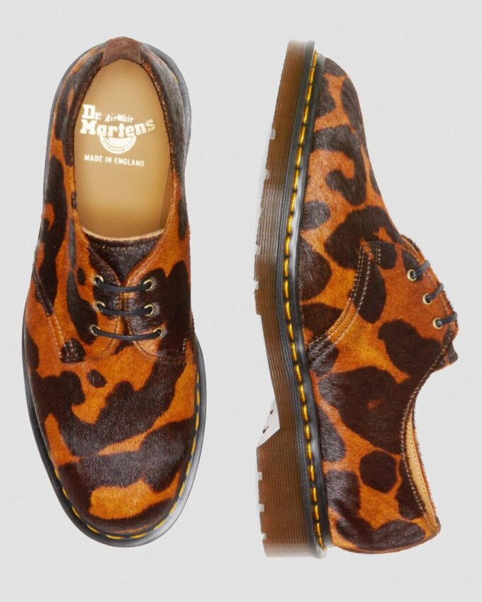 1461 Made in England Hair On Oxford-Schuhe
