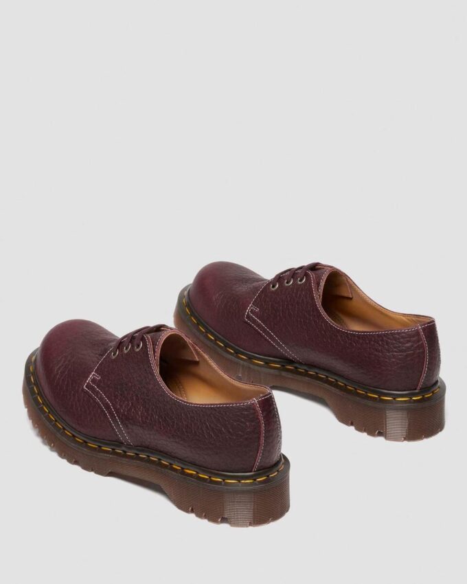 1461 Made in England Soft Boa Embossed Leather Bump Toe Shoes
