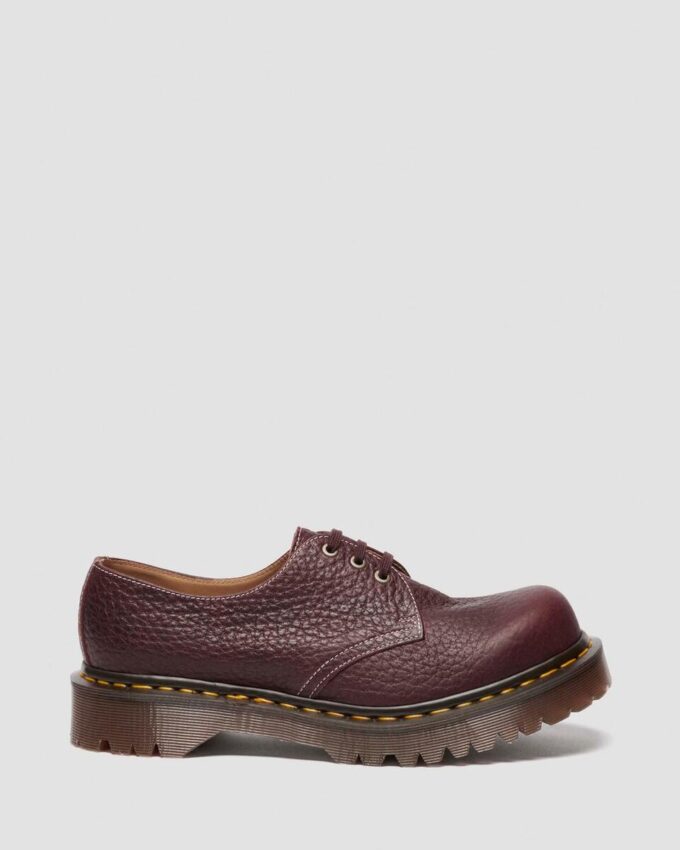 1461 Made in England Soft Boa Embossed Leather Bump Toe Shoes