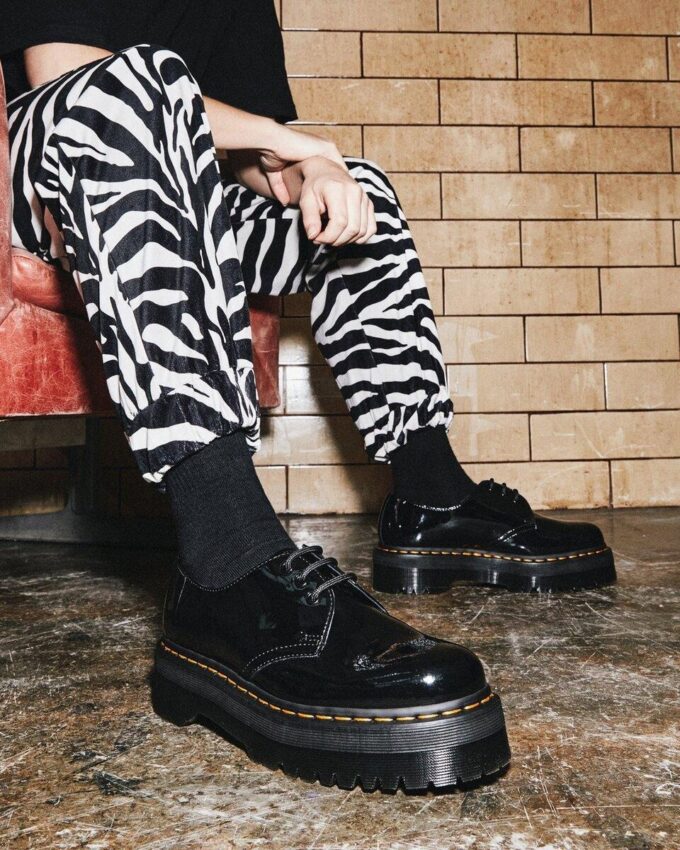 1461 Patent Leather Platform Oxford Shoes 1461 Patent Leather Platform Oxford Shoes