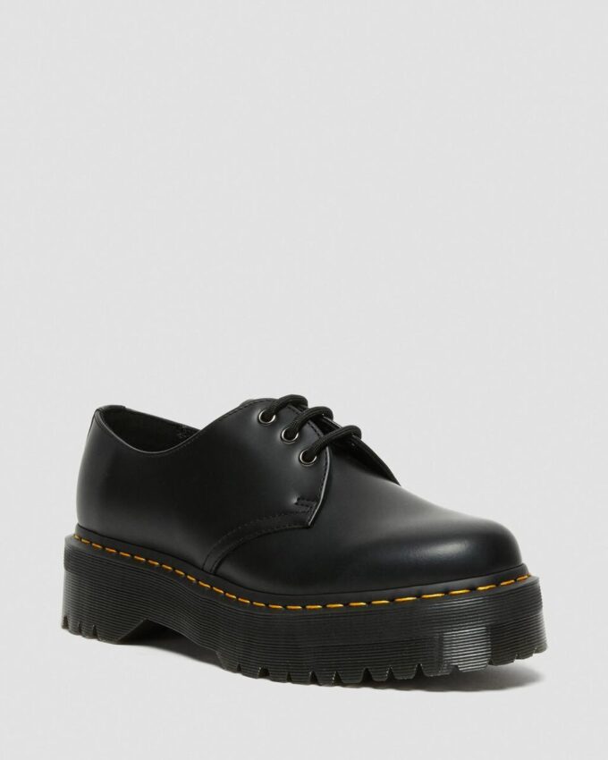 1461 Platform-Schuhe aus Smooth Leather