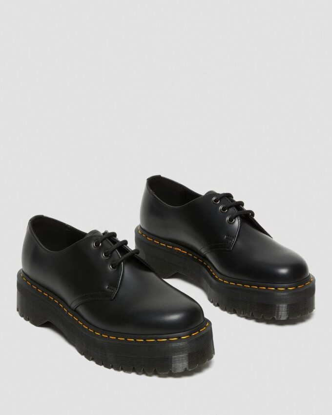 1461 Platform-Schuhe aus Smooth Leather