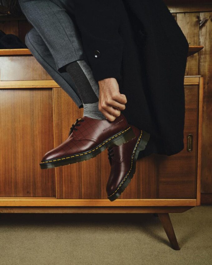 1461 Undercover Made in England Leder-Oxford-Schuhe 1461 Undercover Made in England Leder-Oxford-Schuhe