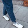 1461 Vintage Made in England Leder-Oxford-Schuhe