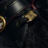1461 YEAR OF THE HORSE Schnürschuhe aus glattem Leder mit Haar 1461 YEAR OF THE HORSE Schnürschuhe aus glattem Leder mit Haar