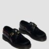 1461 YEAR OF THE HORSE Schnürschuhe aus glattem Leder mit Haar 1461 YEAR OF THE HORSE Schnürschuhe aus glattem Leder mit Haar