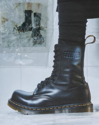 1490 / 1461 MM6 Leder-Schnürstiefel