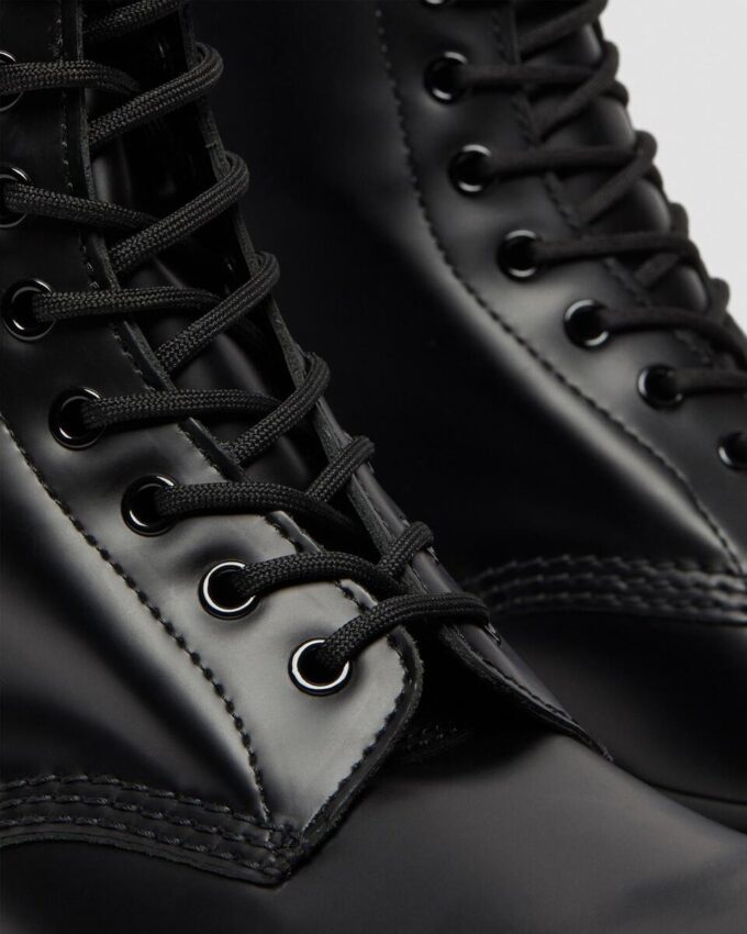 1490 Smooth Leather-Stiefel in mittlerer Wadenlänge