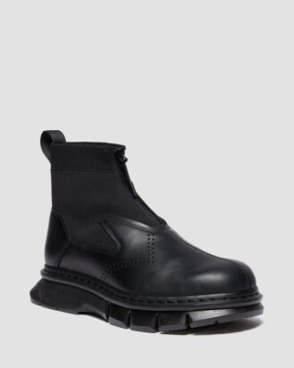 14XX QUBIST ZIP BOOT Weiche Lederstiefel mit Reißverschluss